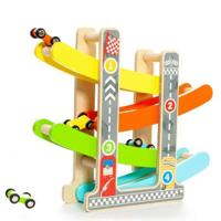 Houten Racebaan met Hellingen voor Auto Moltó