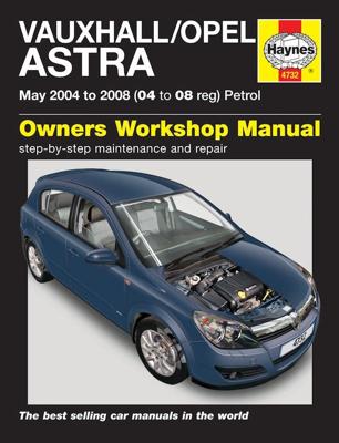 Haynes Werkplaatshandboek Vauxhall/Opel Astra benzine (Mei 2004-2008) 4732