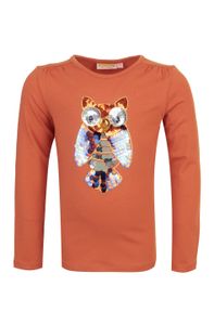 Someone Meisjes shirt - Johanna-SG-03-C - Oranje burnt