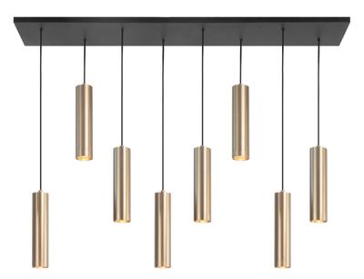 Highlight Eetkamer hanglampPerugia mat goud - 8x GU10 - H5676.38