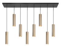 Highlight Eetkamer hanglampPerugia mat goud - 8x GU10 - H5676.38