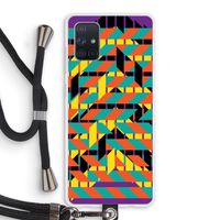 Skew Bee 2: Samsung Galaxy A71 Transparant Hoesje met koord
