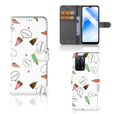OPPO A16/A16s/A54s | Book Cover | IJsjes | Portemonnee hoesje