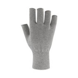 Skafit katoenen vingerloze zilverhandschoenen grijs