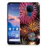 Nokia 5.4 Silicone Back Cover Vuurwerk