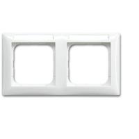 Busch-Jaeger 2CKA001754A4549 Frame Frame 2-voudig Wit, Zuiver wit (RAL 9010) - thumbnail