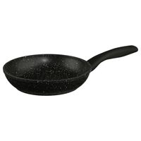 Koekenpan - Alle kookplaten geschikt - zwart - dia 20 cm