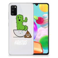 Samsung Galaxy A41 Telefoonhoesje met Naam Cactus Poo