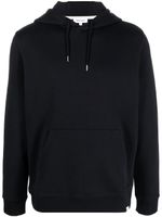 Norse Projects hoodie à patch logo - Noir - thumbnail