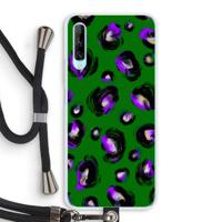 Green Cheetah: Huawei P Smart Pro Transparant Hoesje met koord - thumbnail