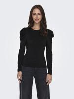 Only Onlrich L/s Glitter Puff Top Jrs T-shirt Lange Mouw 4603568 Black Black Glitter Only Onlrich L/s Glitter Puff Top Jrs T-shirt Lange Mouw 4603568 Black Black Glitter