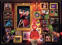Disney Villainous - Queen Of Hearts Puzzel 1000 Stukjes - thumbnail