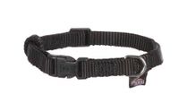 Trixie halsband hond classic zwart (22-35X1 CM) - thumbnail