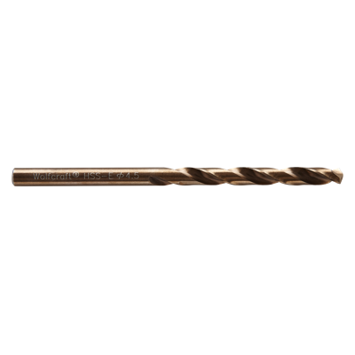 Wolfcraft Metaalboor | HSS-Co | Ø4,5 x 80mm | 1 stuk - 7452010