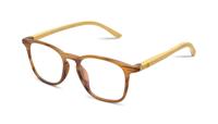 Leesbril Aptica Panda Square Xing Hao-Panda Geel-+2.00