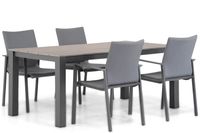 Lifestyle Rome/Valley 180 cm dining tuinset 5-delig - thumbnail