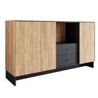 Meubella Dressoir Nigel - Eiken - 150 cm