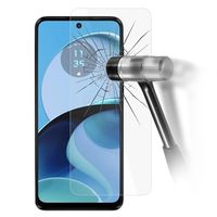 Motorola Moto G14 Screenprotector van gehard glas - 9H - Case Friendly - Doorzichtig - thumbnail