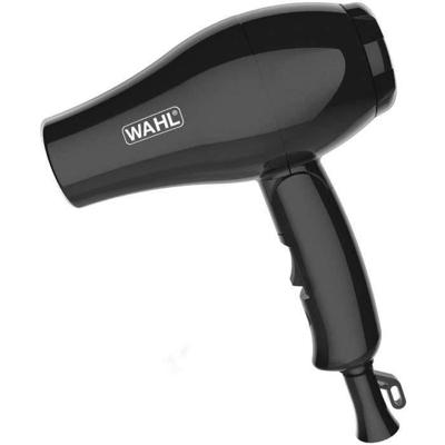 Reishaardroger - WAHL - TRAVEL HAIR DRYER - 1000 W - 2 snelheden - Zwart