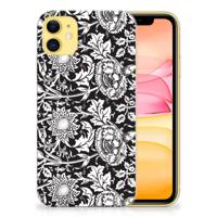 Apple iPhone 11 | TPU Case | Black Flowers