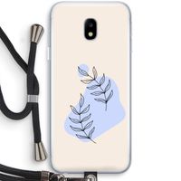 Leaf me if you can: Samsung Galaxy J3 (2017) Transparant Hoesje met koord