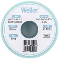 Weller WSW SAC L0 Soldeertin, loodvrij Spoel Sn3,0Ag0,5Cu 500 g 0.8 mm