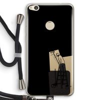 Musketon Painter: Huawei Ascend P8 Lite (2017) Transparant Hoesje met koord