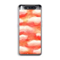 Lichte Wolken: Samsung Galaxy A80 Transparant Hoesje