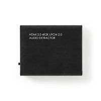 Nedis HDMI extractor HDMI in naar HDMI, Toslink & mini-jack uit - thumbnail