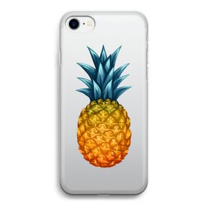 Grote ananas: iPhone SE 2020 Transparant Hoesje