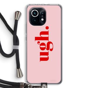 Ugh: Xiaomi Mi 11 Transparant Hoesje met koord