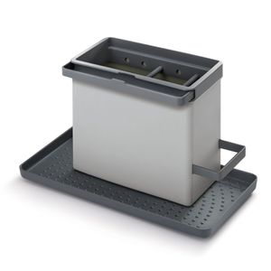 Metaltex Kitchen Helpers Tidy Tex Gootsteen Organiser 24x13x14 cm Grijs