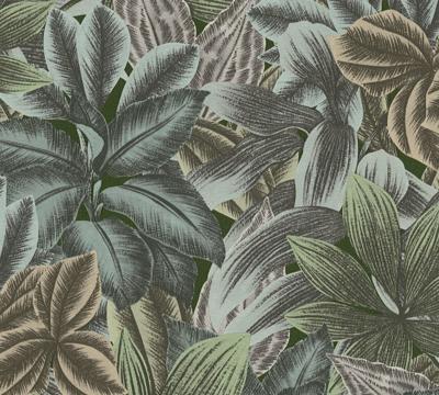 Livingwalls Metropolitan Stories. Travel Stories - Groen - Floral - 392223