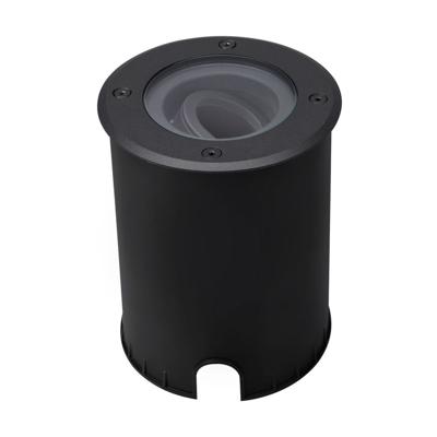 Lilly dimbare LED Grondspot - Kantelbaar - Overrijdbaar - Rond - RVS - excl. GU10 lamp - IP67 waterdicht - 3 jaar garantie - Zwart - Oprit - Tuinverlichting