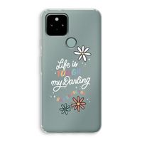 Tough Life: Google Pixel 5 Transparant Hoesje