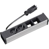 Bachmann 912.027 Stekkerdoos Zwart, Zilver 1 stuk(s)