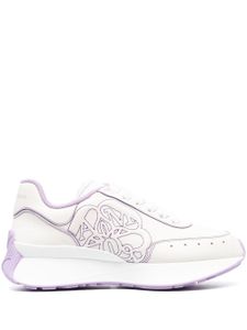 Alexander McQueen baskets Sprint Runner - Blanc