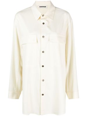 DARKPARK chemise Julie en laine vierge - Tons neutres