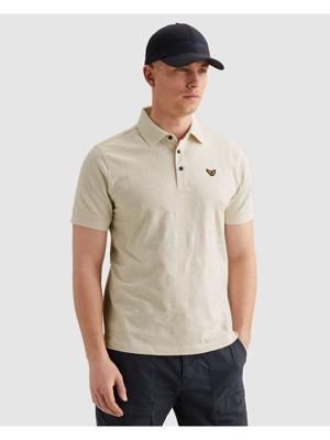 Pme Legend Jacquard Jersey Ppss2603883 Poloshirts 7013 Bone White