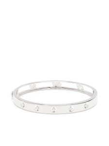 PONTE VECCHIO bracelet jonc Sirio en or blanc 18ct serti de diamants