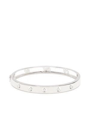 PONTE VECCHIO bracelet jonc Sirio en or blanc 18ct serti de diamants