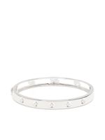 PONTE VECCHIO bracelet jonc Sirio en or blanc 18ct serti de diamants