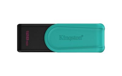 Kingston Technology DataTraveler 128GB Portable USB 3.2 Gen 1 Exodia S (Black/Turquoise)