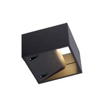 SLV Hoekige buitenlampLogs Wall Up - Down antraciet - 232105