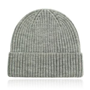 Classic Beanie Muts Dames - Light Grey