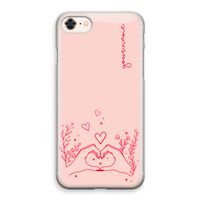 Love is in the air: iPhone 8 Transparant Hoesje