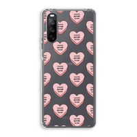 Chicks before dicks: Sony Xperia 10 III Transparant Hoesje
