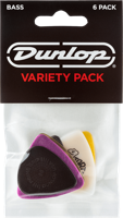 Dunlop PVP117 Bas Plectrum Variety 6-Pack