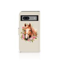 Telefoonhoesje met Pasjes voor Google Pixel 8A Paard - thumbnail