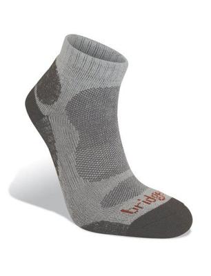 Bridgedale Bamboo Lo Heren Wandelsok Natural/ Grey M